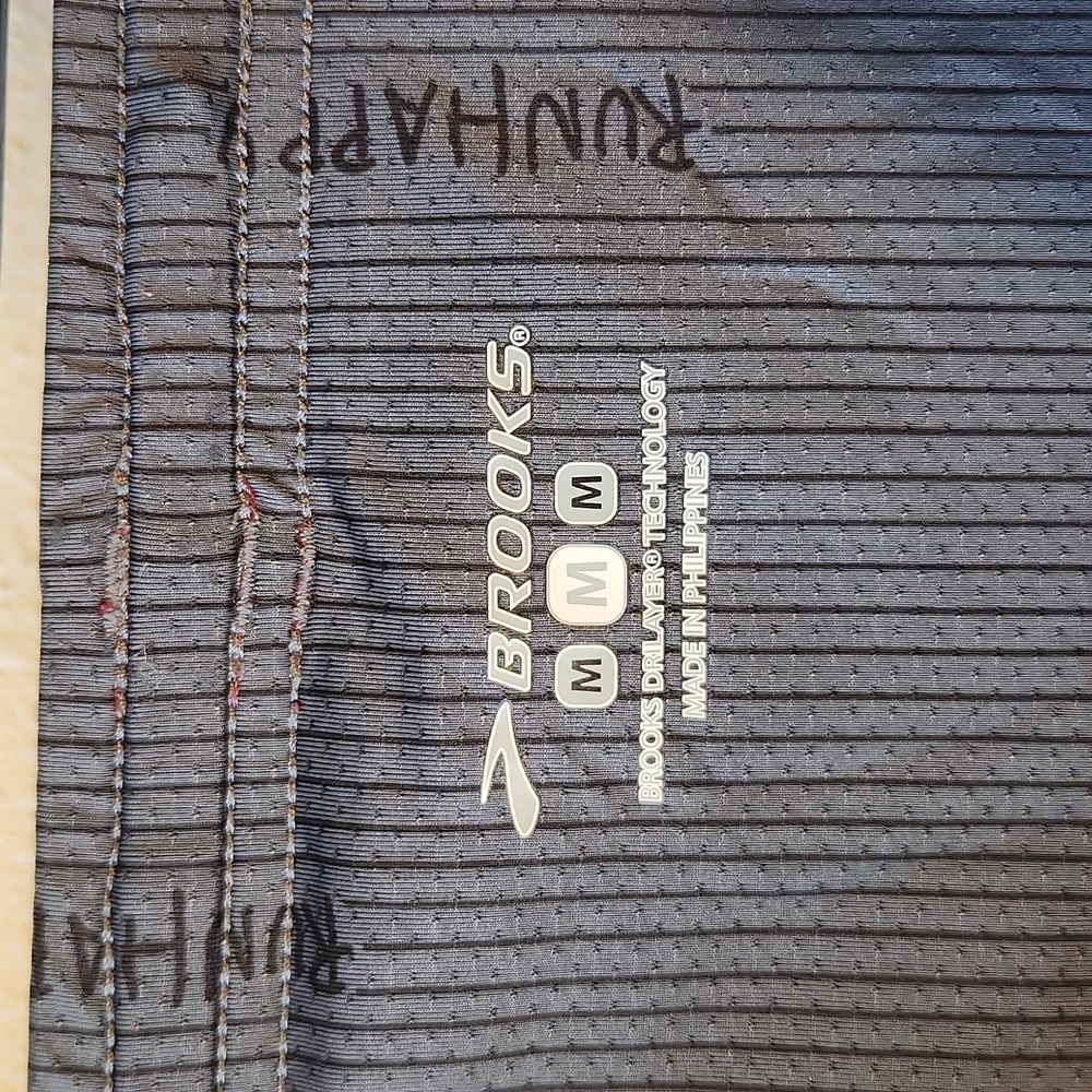 Brooks Running Shorts Run Happy Size M - Picture 4 of 9
